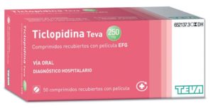 Ticlopidina: Nombre comercial, mecanismo de acción, dosis y más