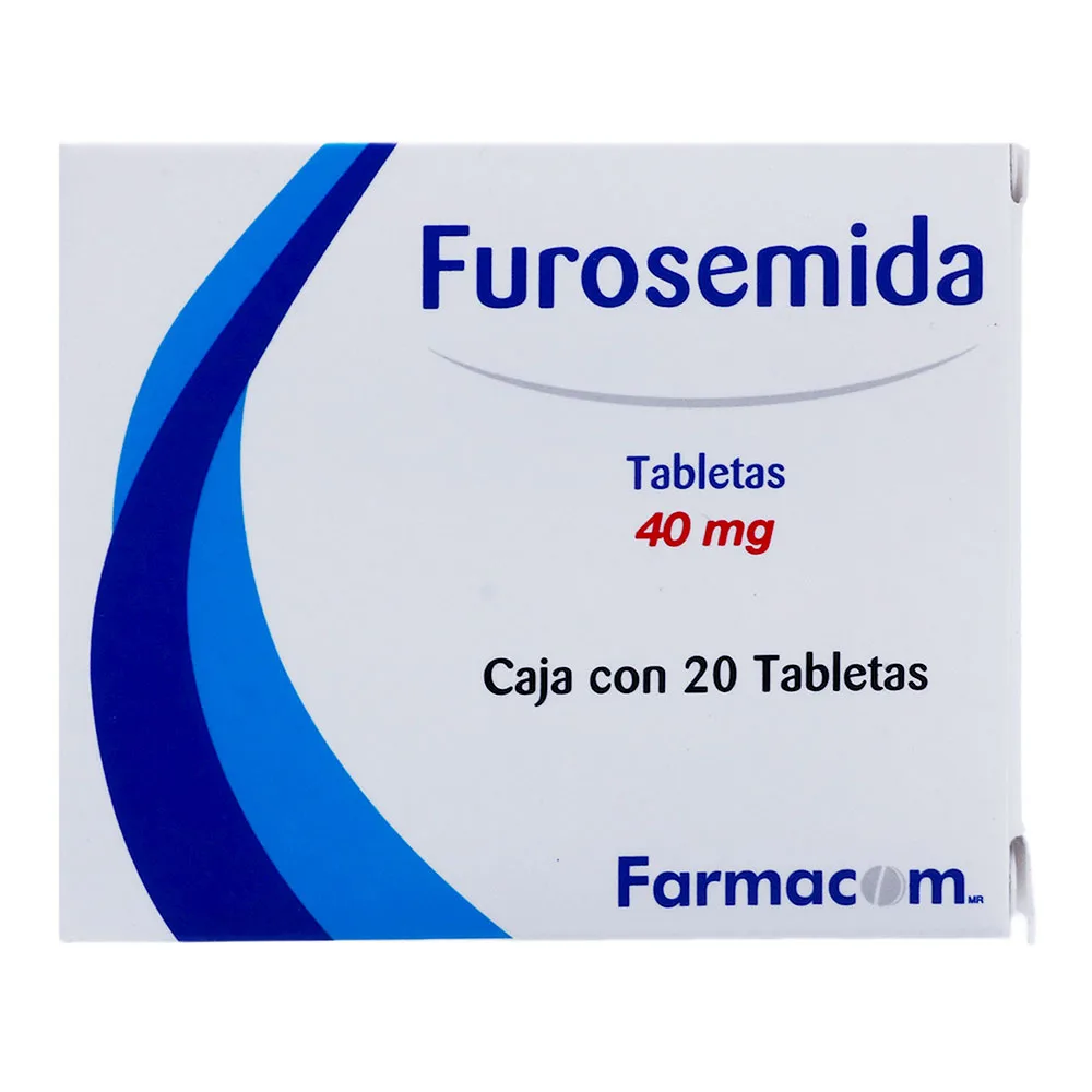 Pastillas Furosemida 20 Mg