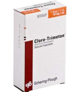 Clorotrimeton-mecanismo de acción 