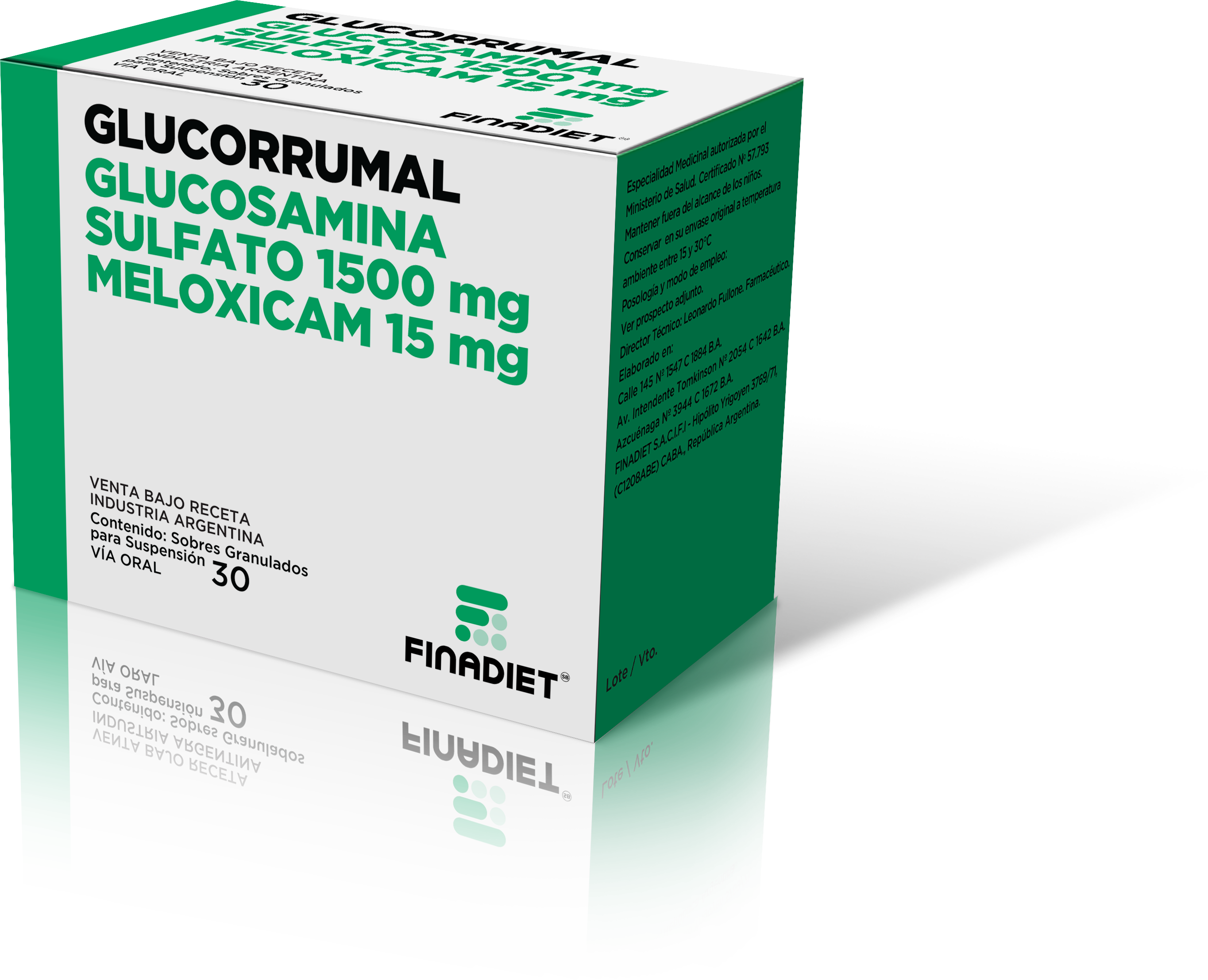 Meloxicam-Meloxicam y Glucosamina