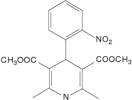 Nifedipino-formula quimica