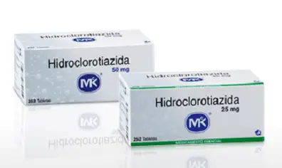 dosis de hidroclorotiazida