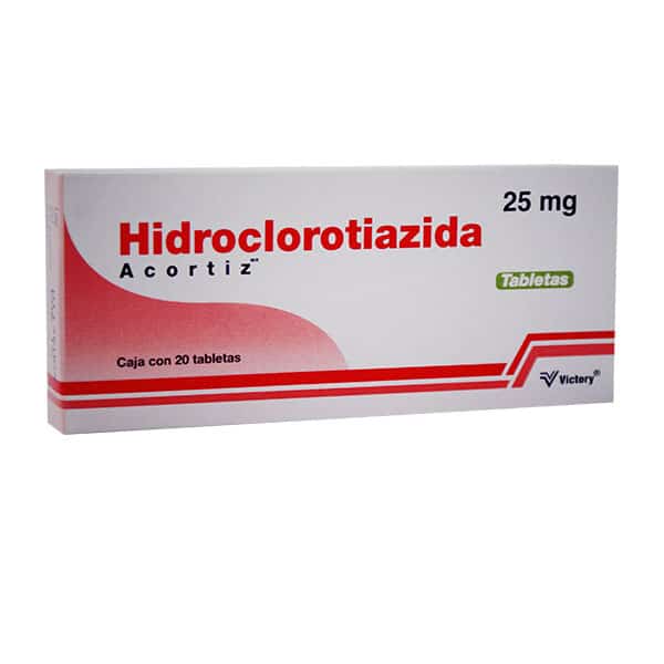 comprimidos de hidroclorotiazida