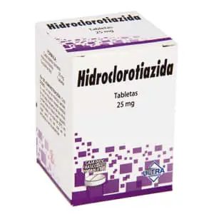 Presentaciones de la hidroclorotiazida