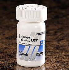 efectos secundarios de la lisinopril