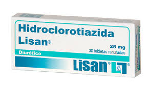 Farmacocinetica de la hidroclorotiazida