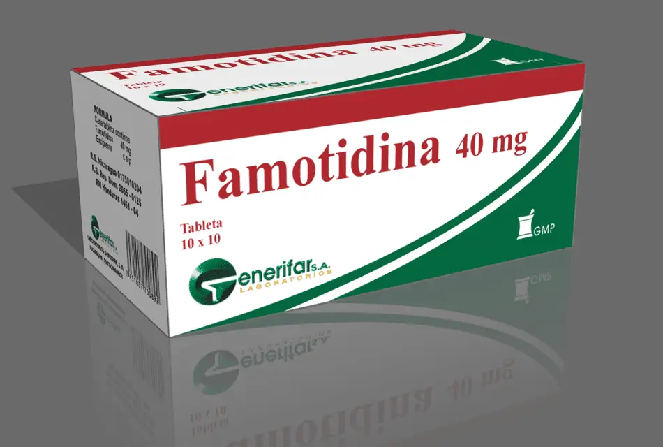 dosis de la famotidina 