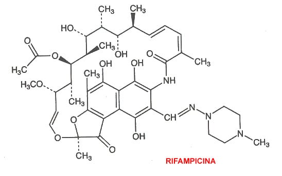 formula de la rifampicina