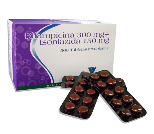 comprimidos de rifampicina ionizada 