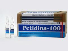 petidina analgesico opioide