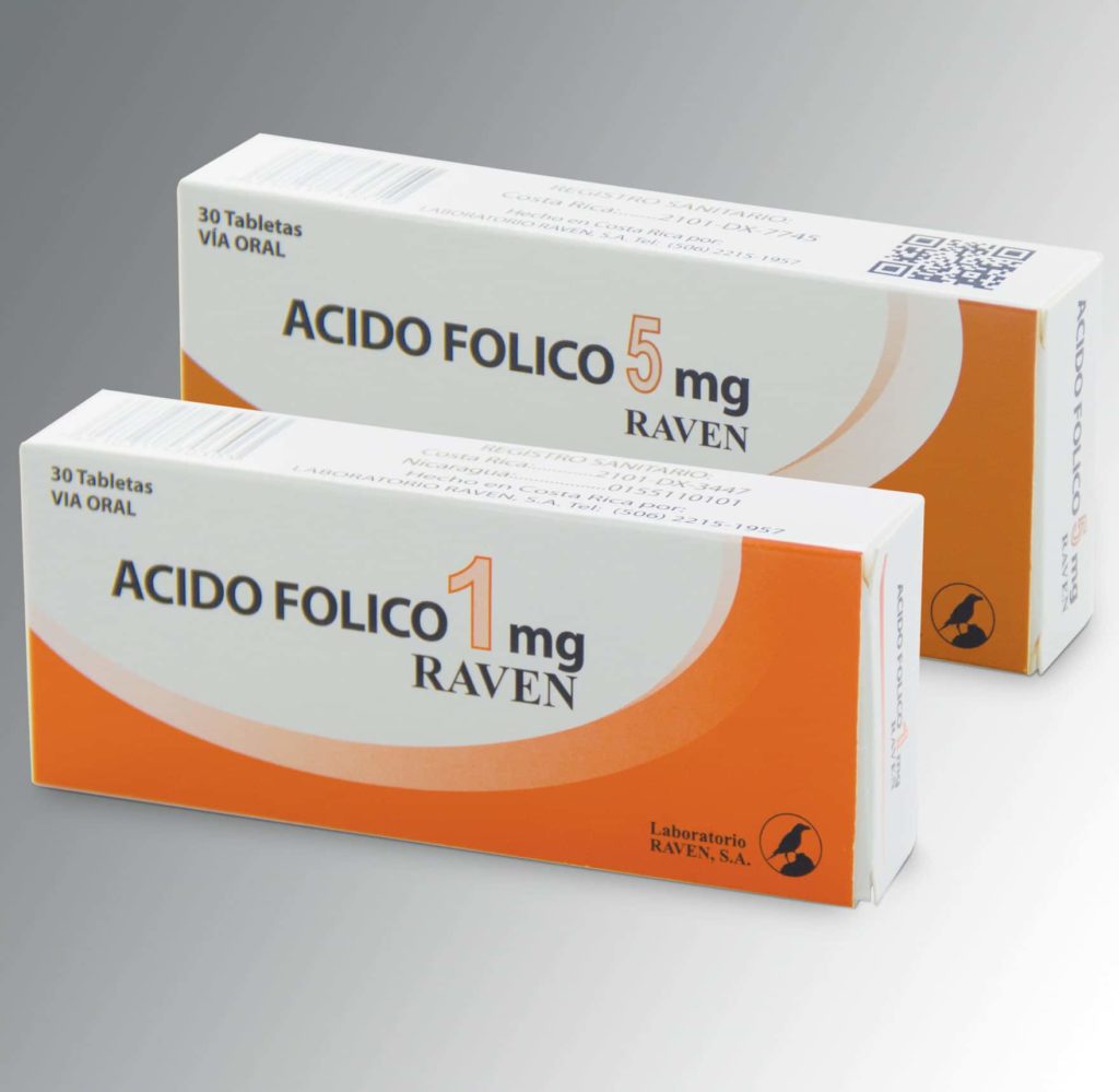 acido folico tabletas
