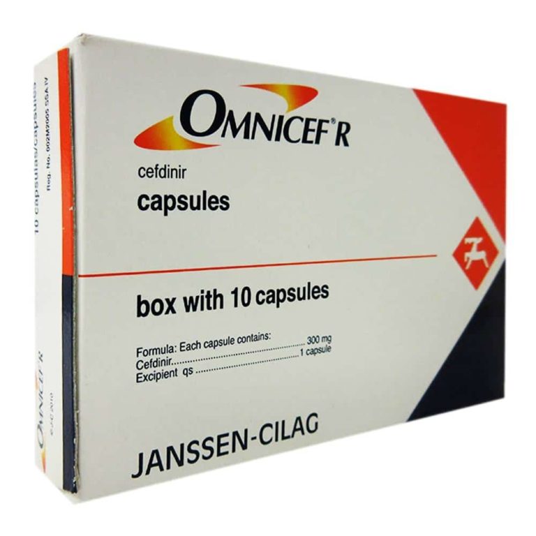 Cefdinir Para qué sirve, nombre comercial, interacciones y más
